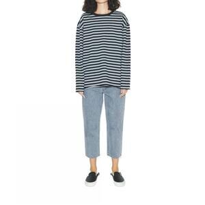 NEW 6397 cut sweater in black/grey